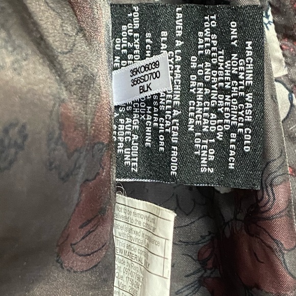 Cole Haan Black Coat - Picture 8 of 10